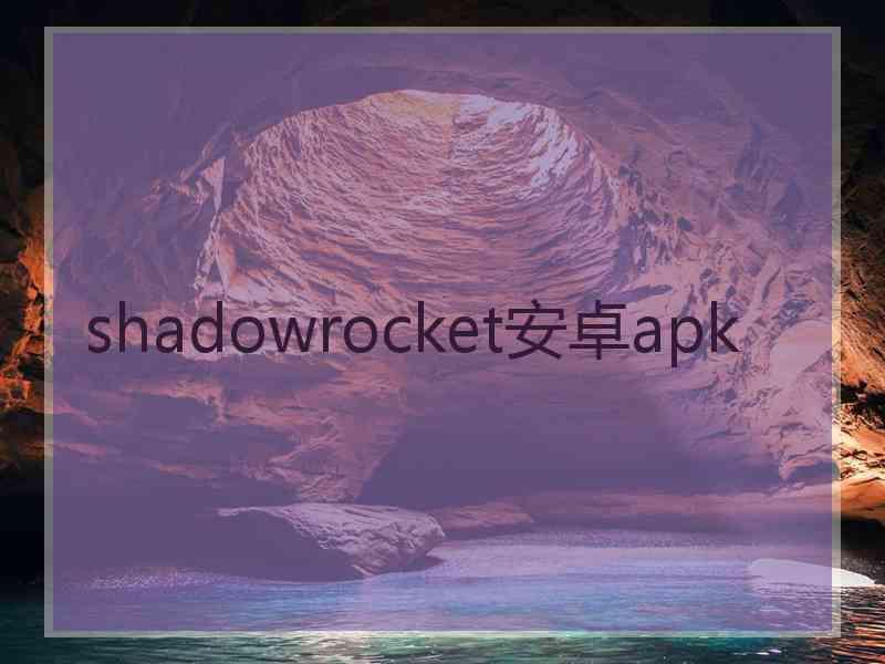 shadowrocket安卓apk