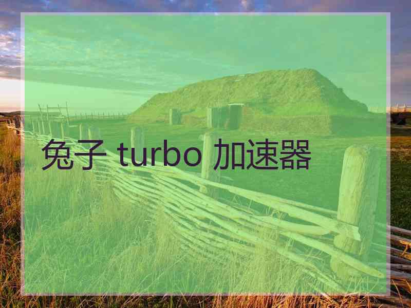 兔子 turbo 加速器