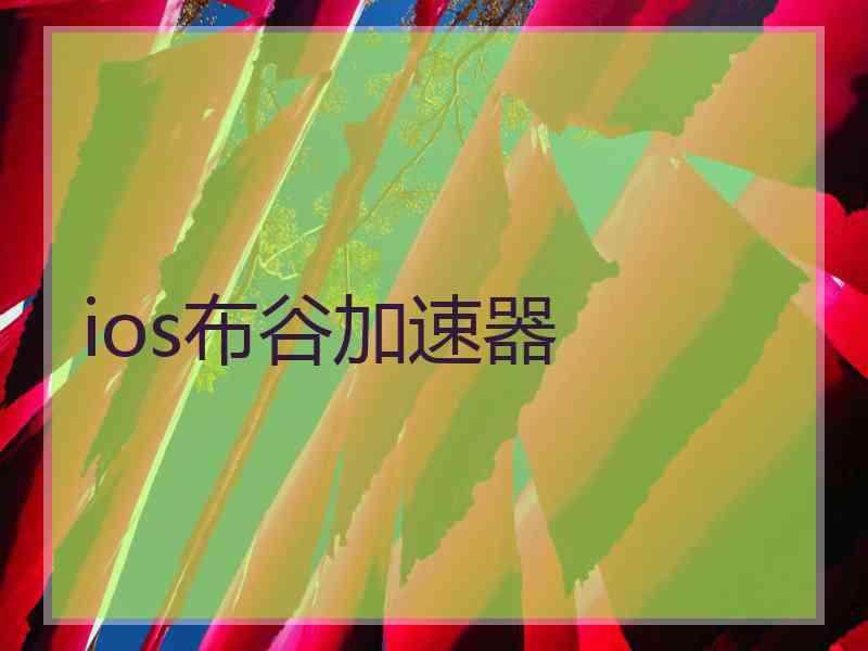 ios布谷加速器