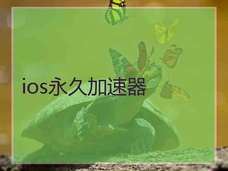 ios永久加速器