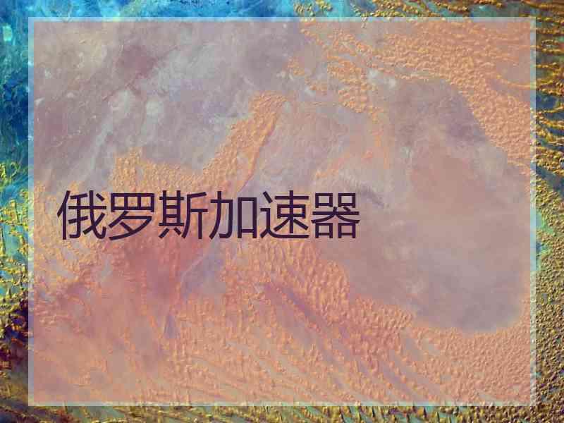 俄罗斯加速器