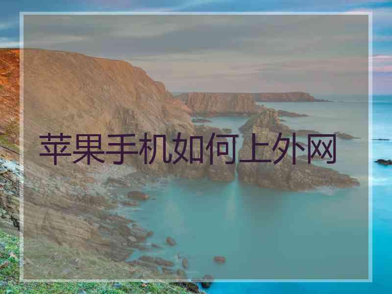 苹果手机如何上外网