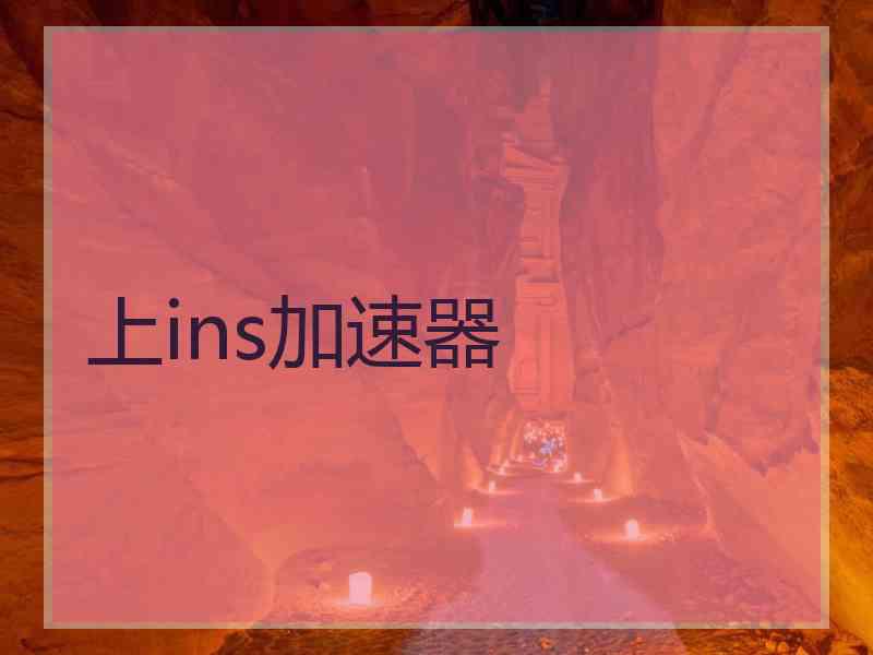 上ins加速器