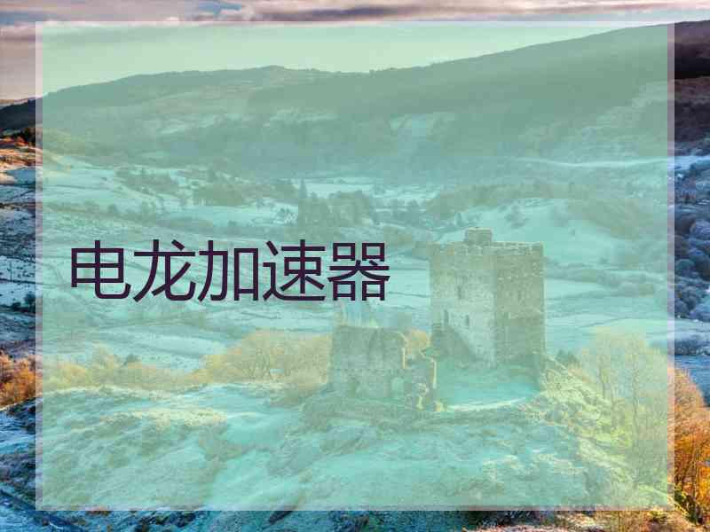 电龙加速器