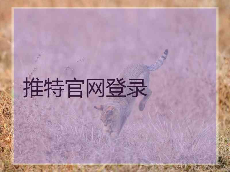 推特官网登录