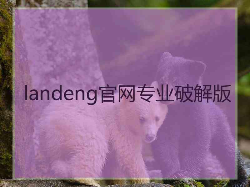 landeng官网专业破解版