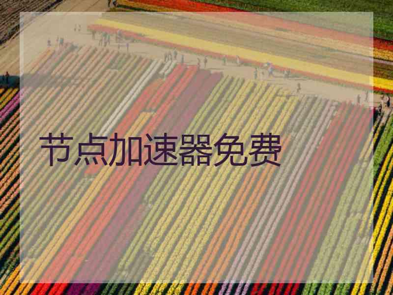 节点加速器免费