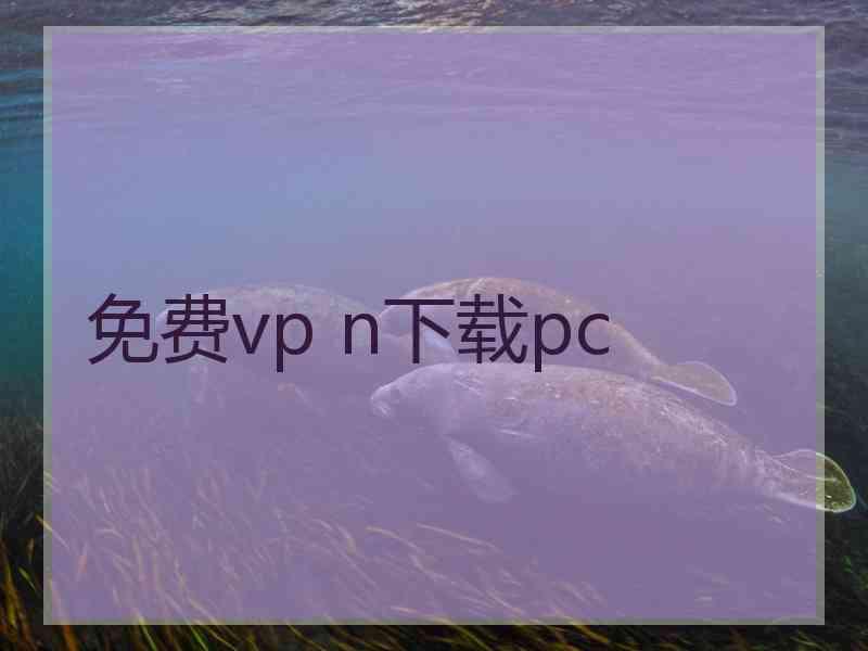 免费vp n下载pc
