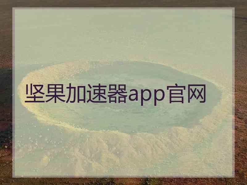 坚果加速器app官网