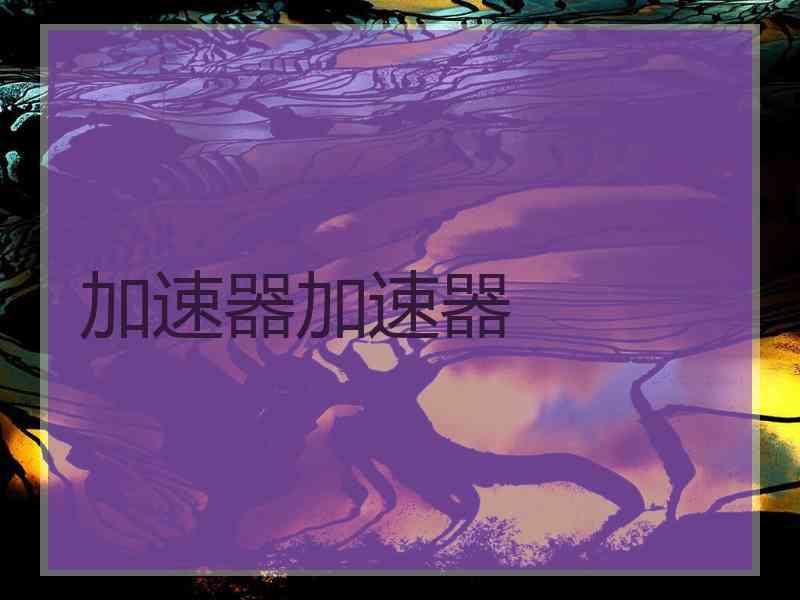 加速器加速器