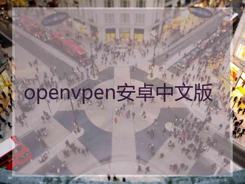 openvpen安卓中文版