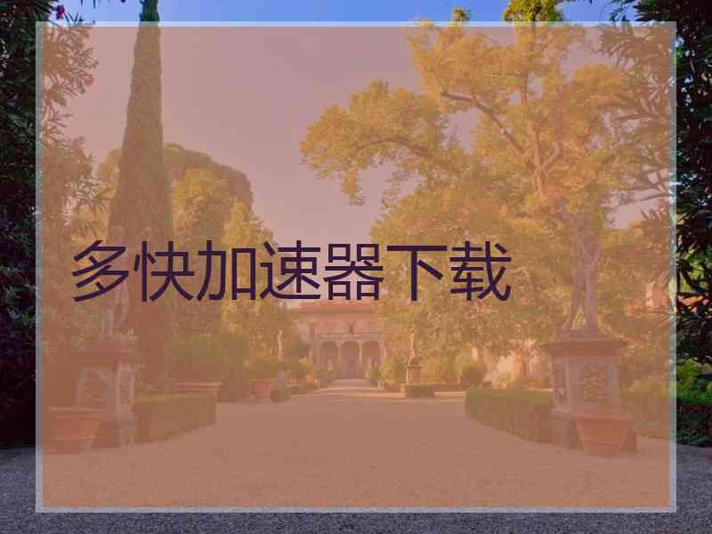 多快加速器下载
