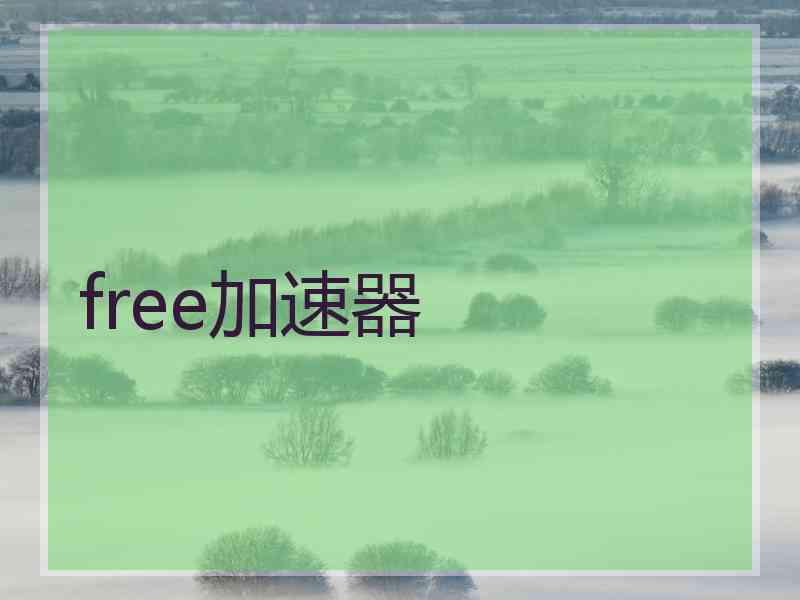 free加速器