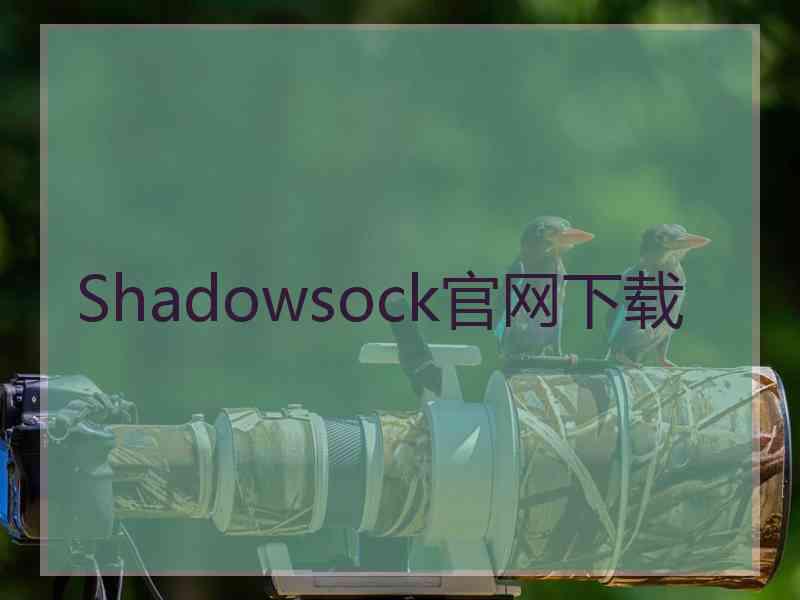 Shadowsock官网下载