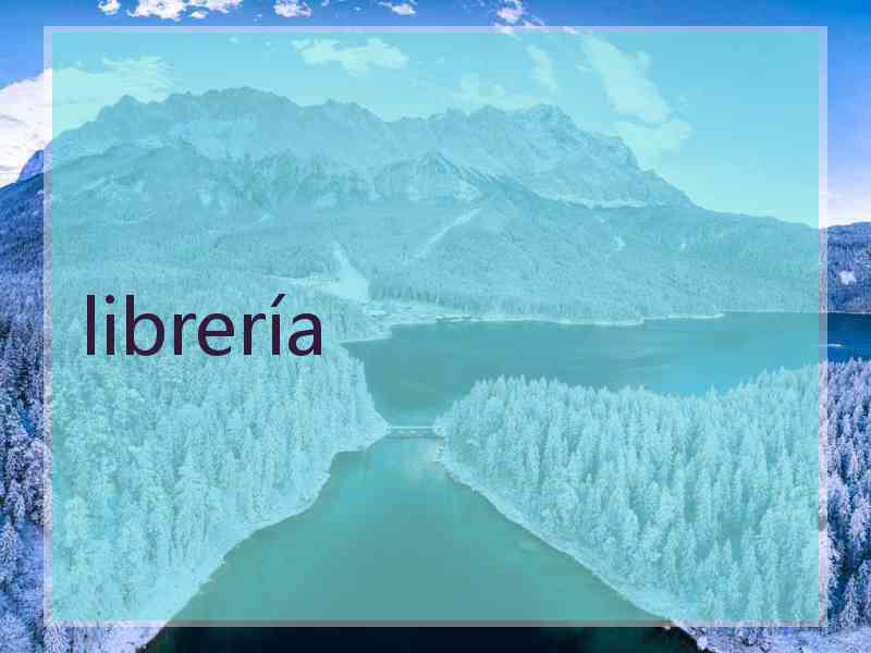 librería