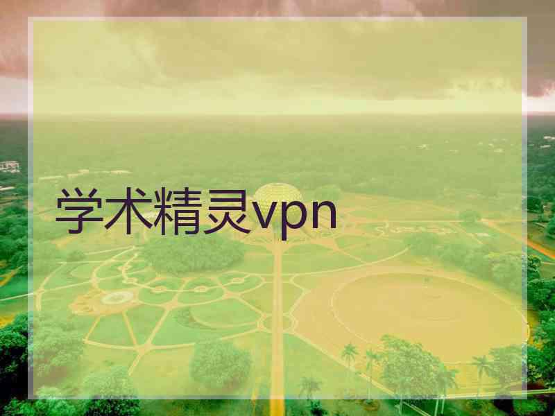 学术精灵vpn