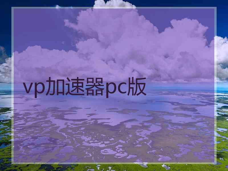 vp加速器pc版