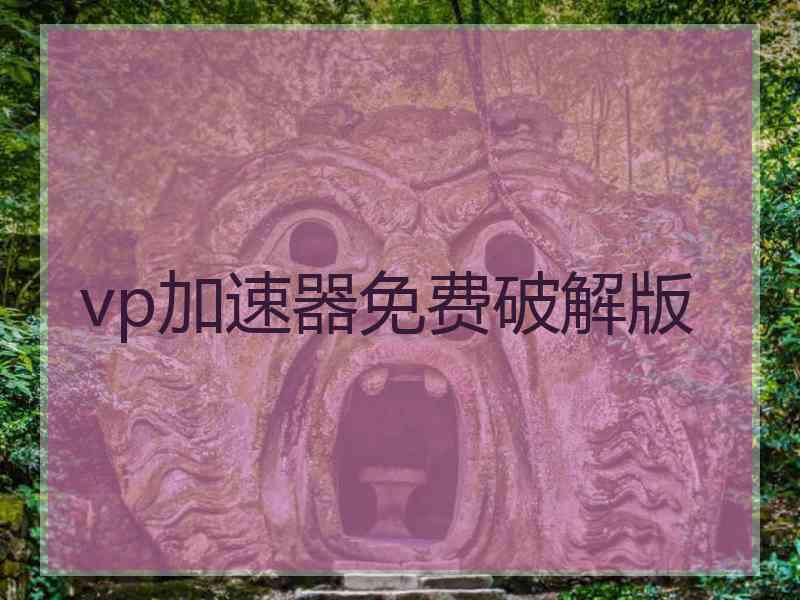 vp加速器免费破解版
