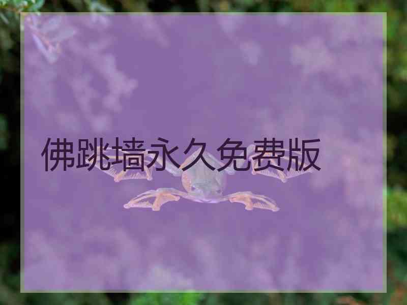 佛跳墙永久免费版