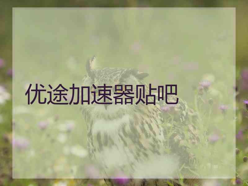 优途加速器贴吧