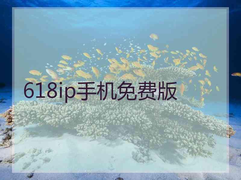 618ip手机免费版