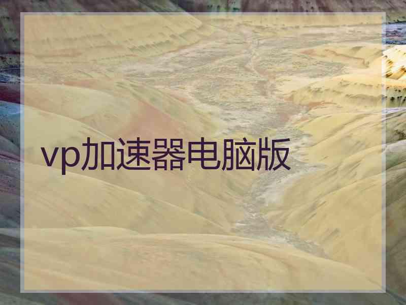 vp加速器电脑版