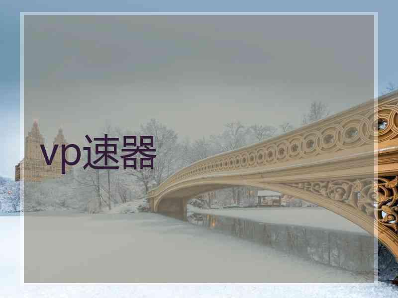 vp速器