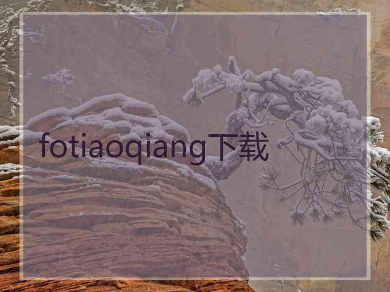 fotiaoqiang下载