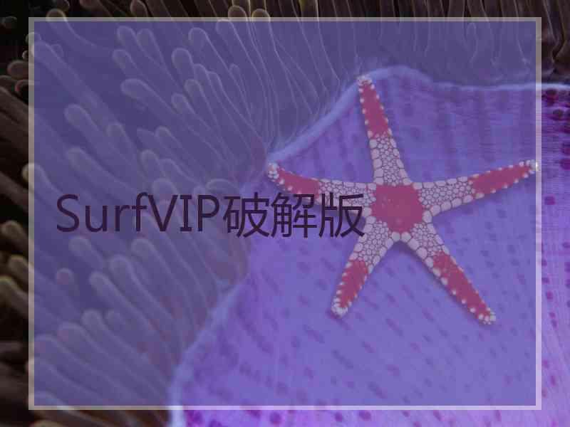 SurfVIP破解版
