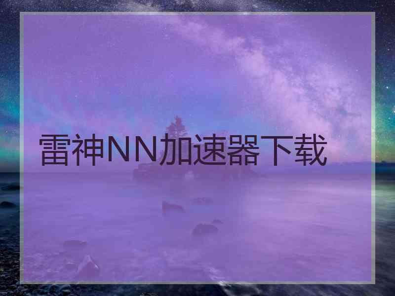 雷神NN加速器下载