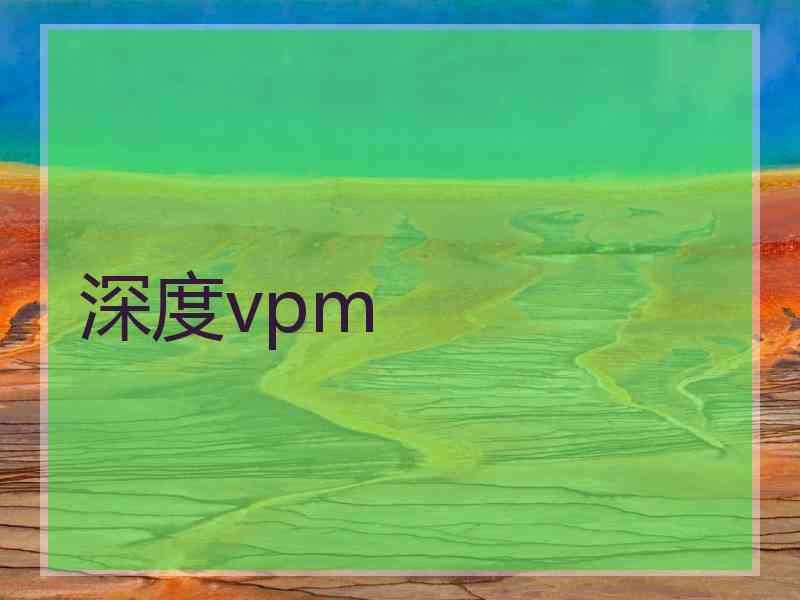 深度vpm