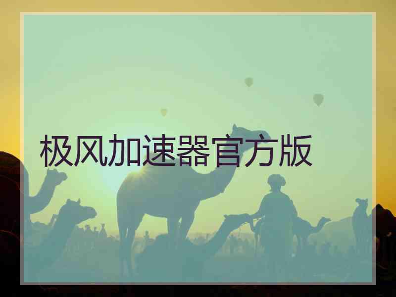 极风加速器官方版