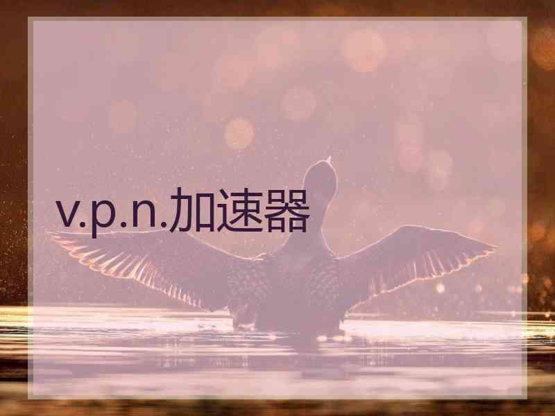 v.p.n.加速器