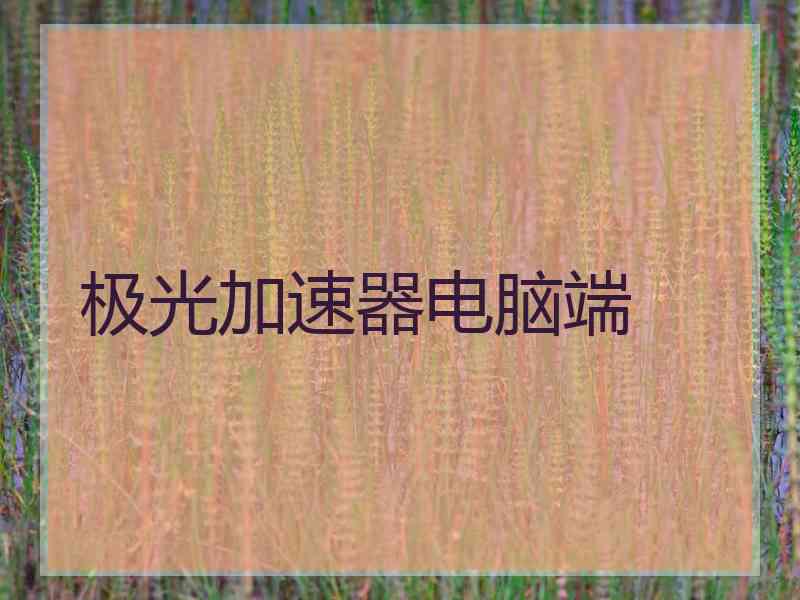 极光加速器电脑端