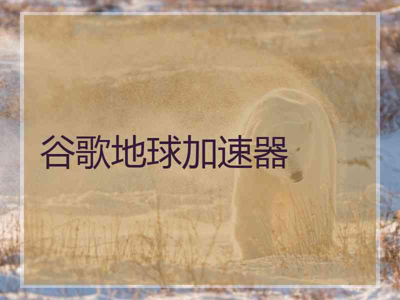 谷歌地球加速器