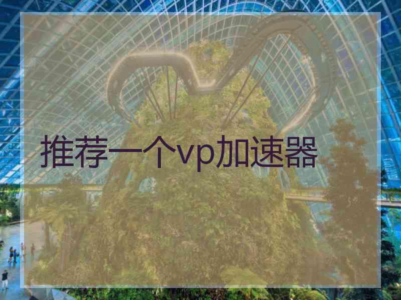 推荐一个vp加速器