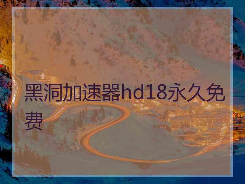 黑洞加速器hd18永久免费