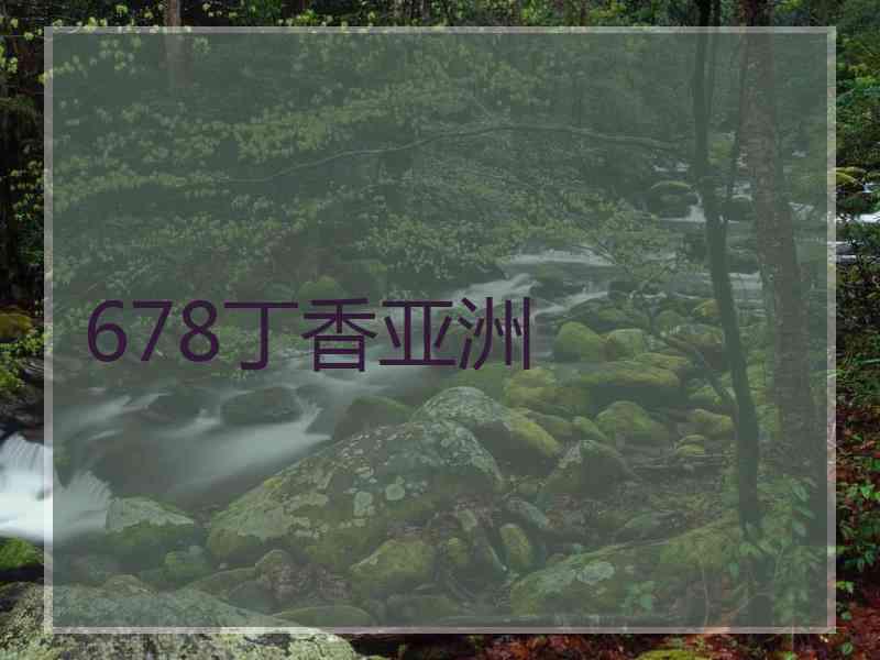 678丁香亚洲
