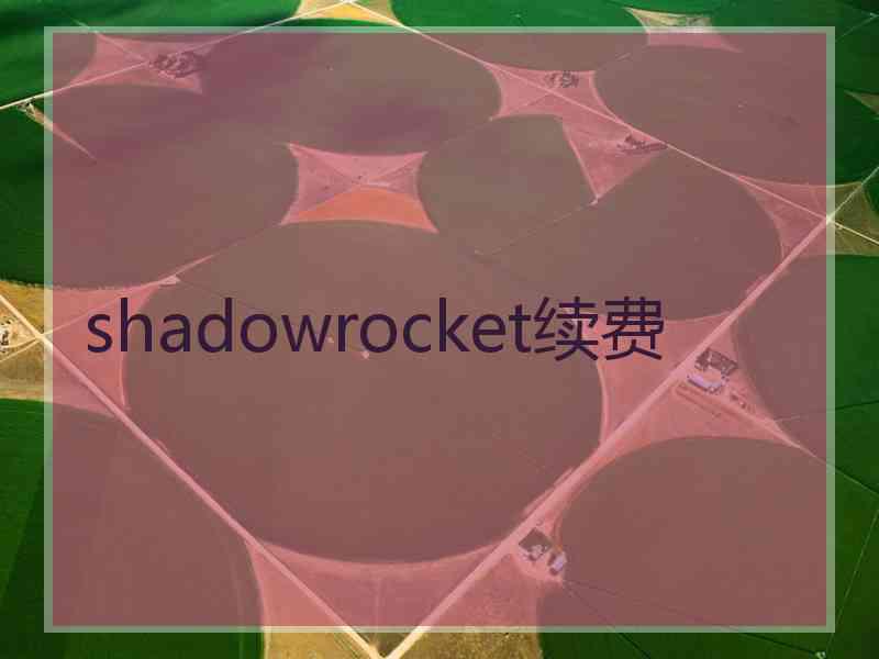 shadowrocket续费