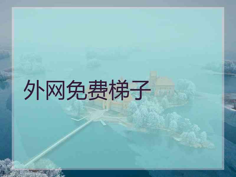 外网免费梯子