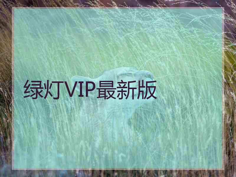 绿灯VIP最新版