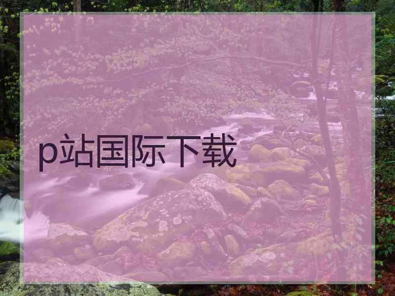 p站国际下载